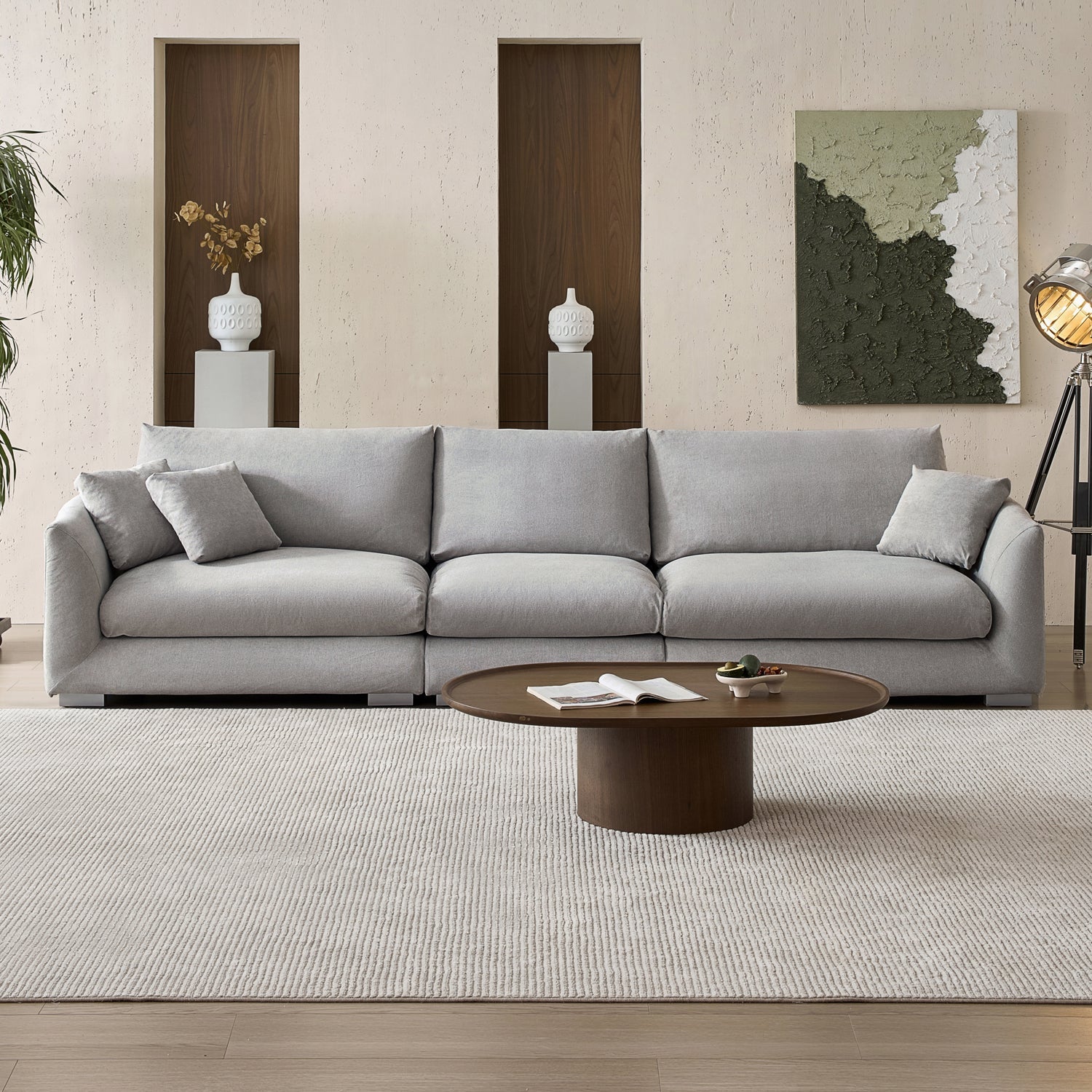 Feathers Washable Couch Sectional (3-6 Seater)