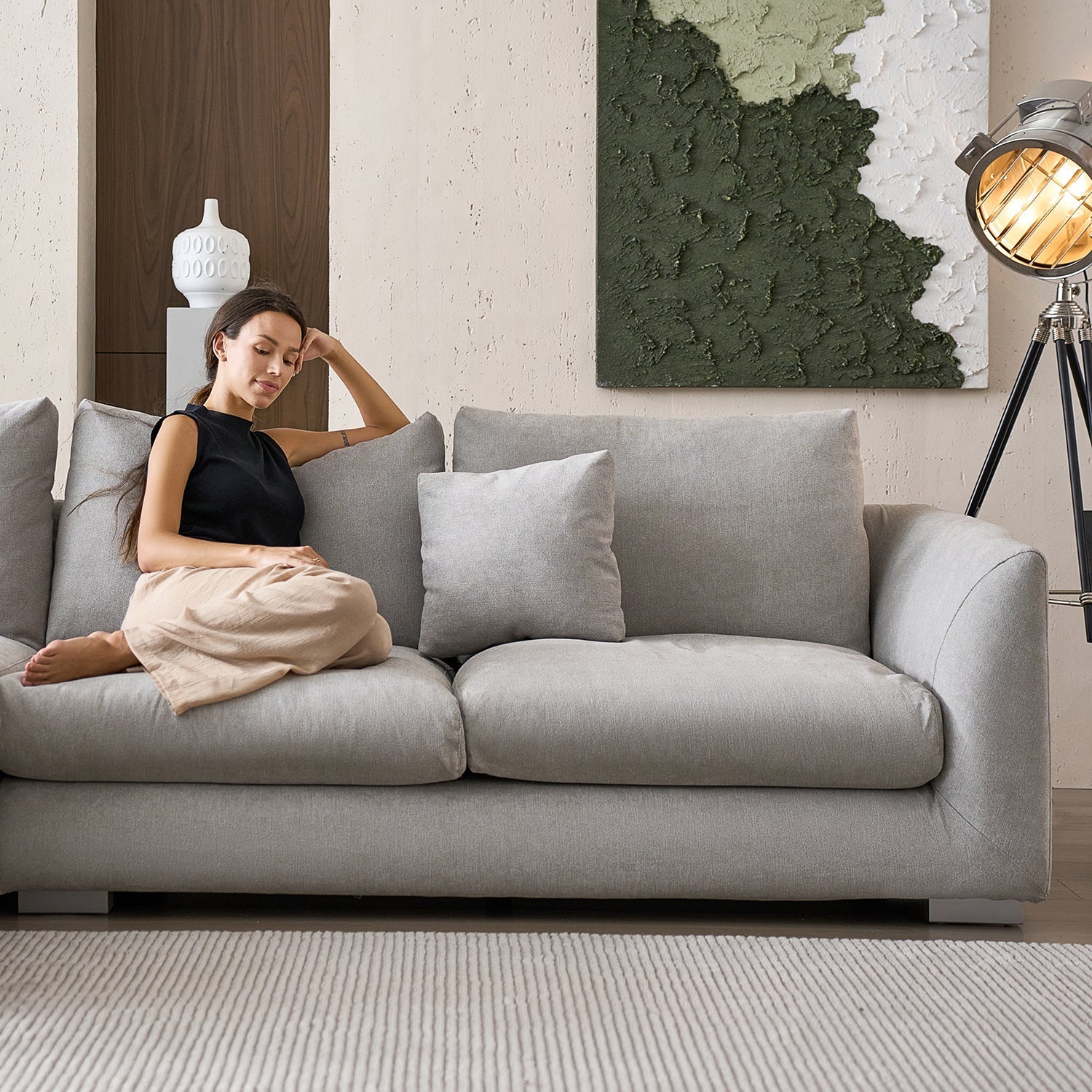 Feathers Washable Couch Sectional (3-6 Seater)