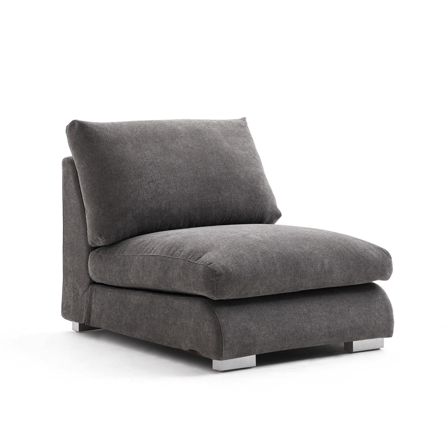 Feathers Sofa Armless Middle Seat - 31 Inches