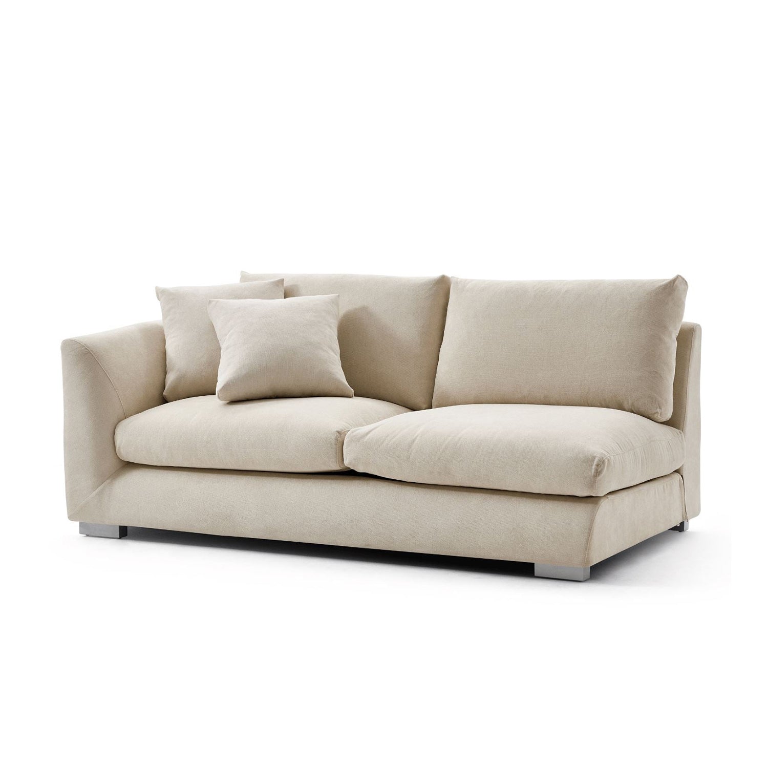 Feathers Side Sofa - 70 Inches