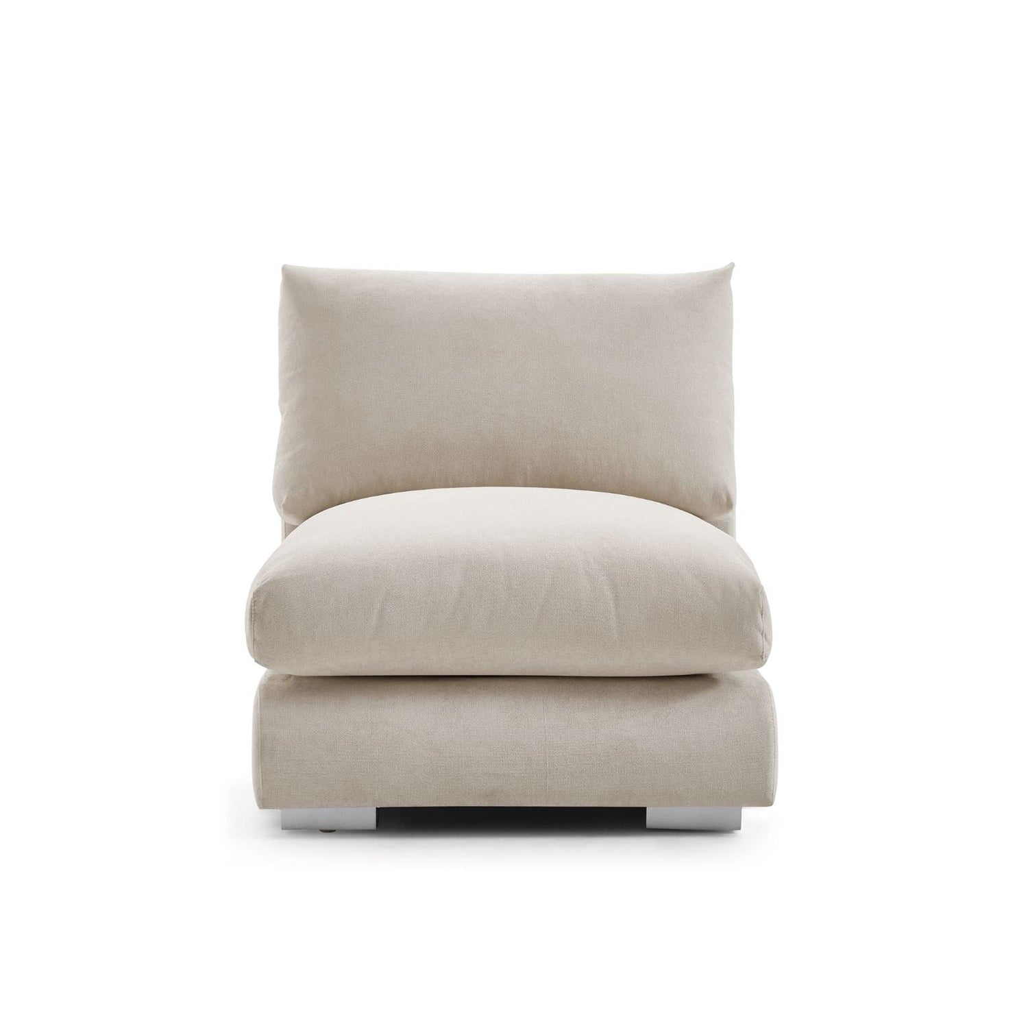 Feathers Sofa Armless Middle Seat - 31 Inches