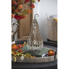 Foil Mercury Glass Gourd - Fall Harvest Thanksgiving Decor