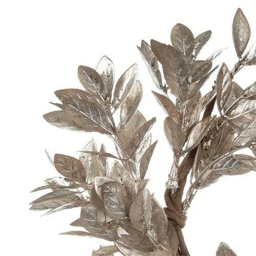 Gold Boxwood Candle Ring Set of 6