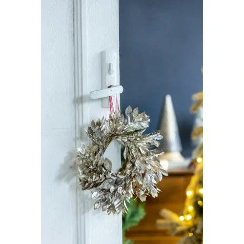 Gold Boxwood Candle Ring Set of 6