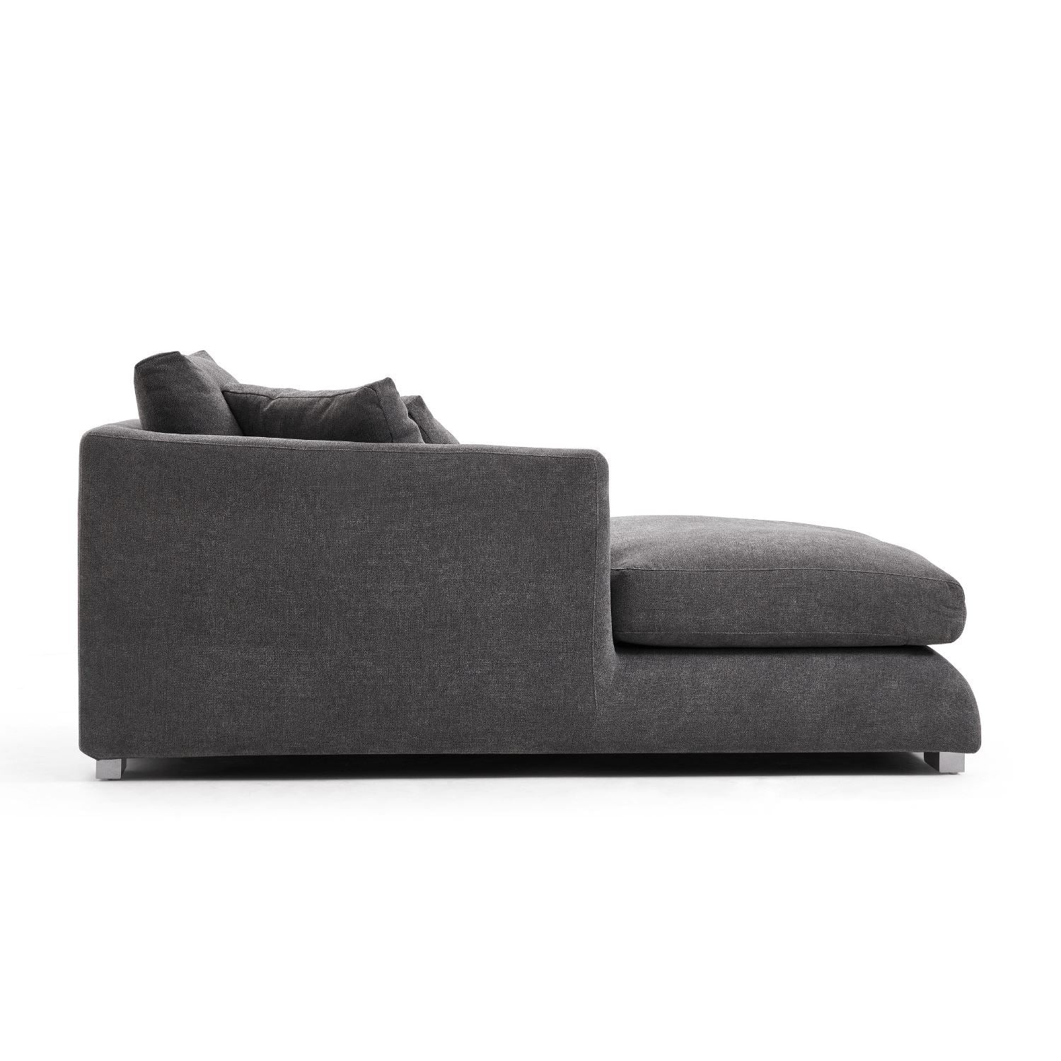 Feathers Sectional Couch Chaise Lounge - Left