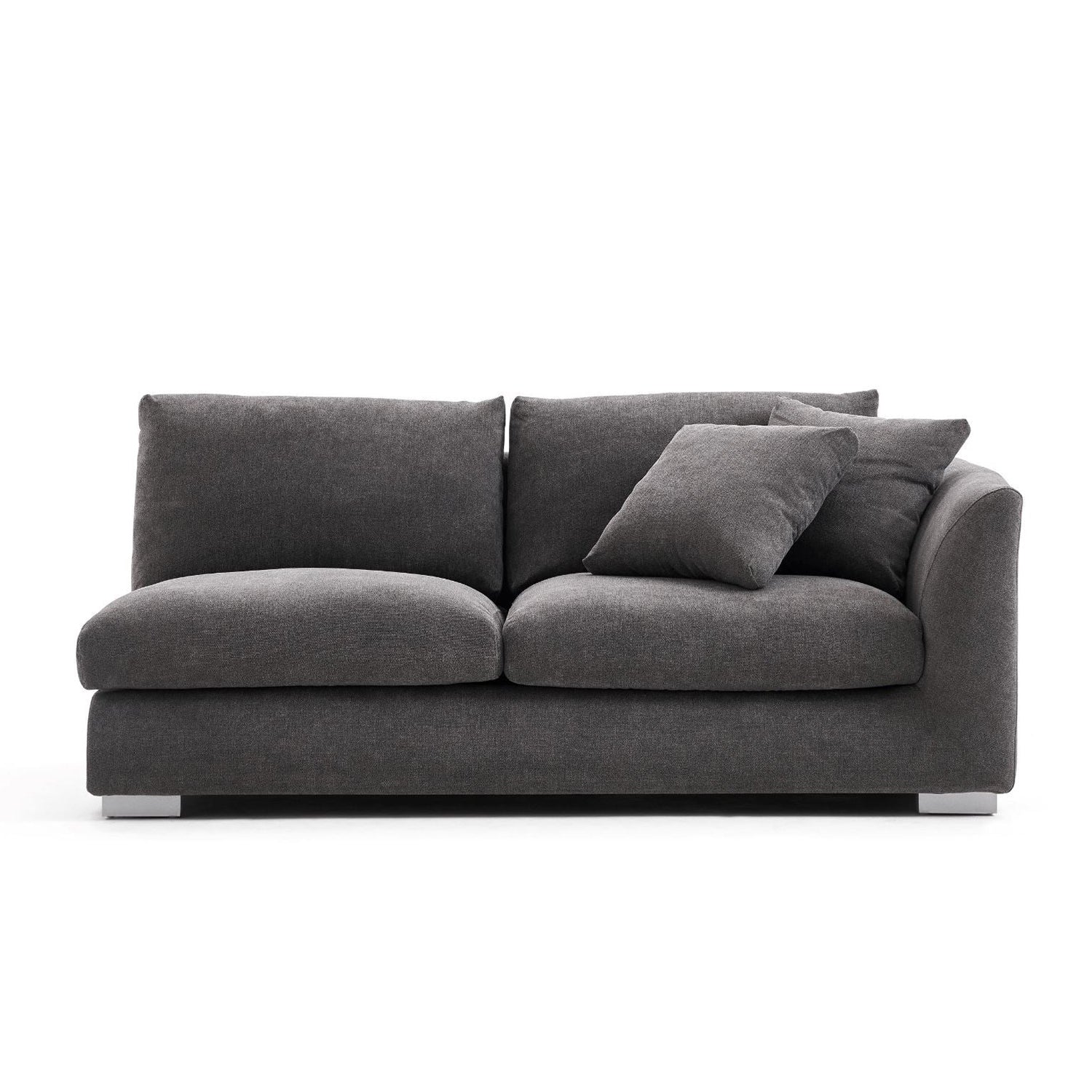 Feathers Side Sofa - 70 Inches