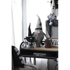 Halloween 2 pcs - Fabric Sitting Gnomes with White Hat and Spider