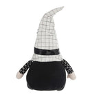 Halloween 2 pcs - Fabric Sitting Gnomes with White Hat and Spider