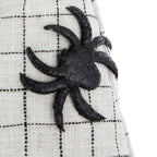 Halloween 2 pcs - Fabric Sitting Gnomes with White Hat and Spider