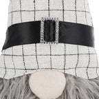 Halloween 2 pcs - Fabric Sitting Gnomes with White Hat and Spider