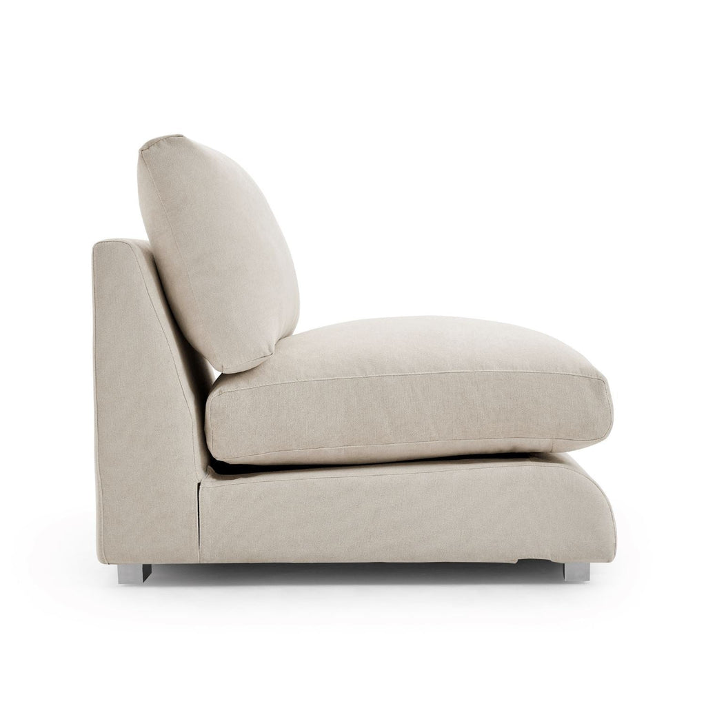 Feathers Sofa Armless Middle Seat - 31 Inches