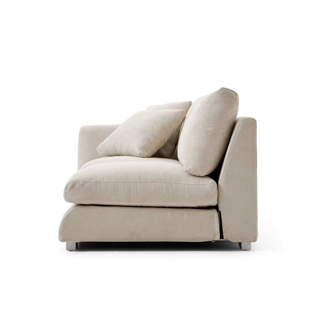 Feathers Side Sofa - 70 Inches