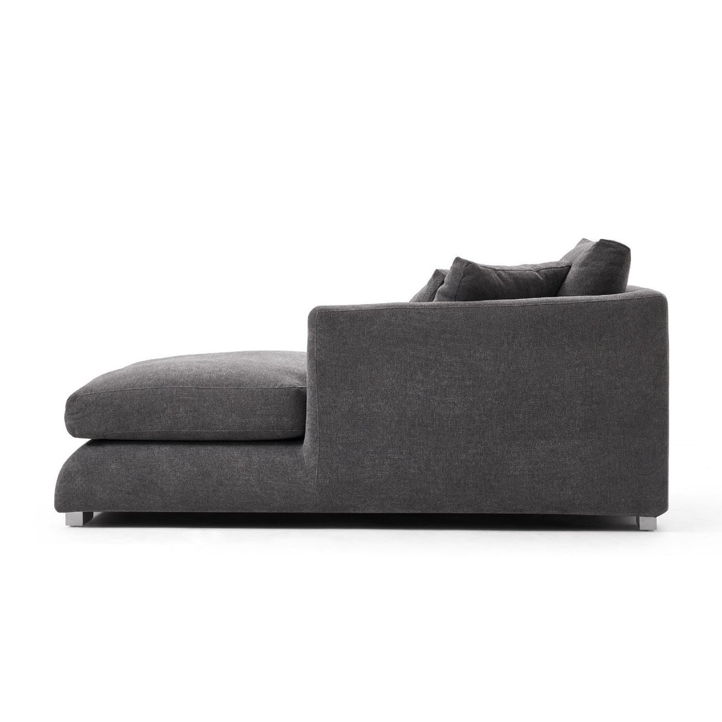 Feathers Sectional Couch Chaise Lounge - Left