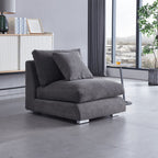 Feathers Sofa Armless Middle Seat - 31 Inches