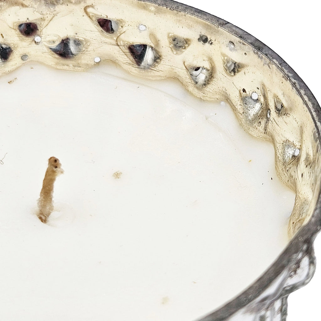 Natural Glass Soy Wax Candle Brilliant - Set of 4