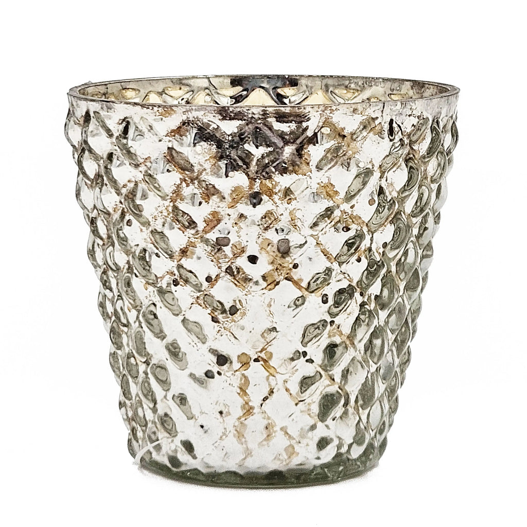 Natural Glass Soy Wax Candle Brilliant - Set of 4