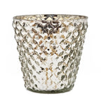 Natural Glass Soy Wax Candle Brilliant - Set of 4