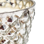 Natural Glass Soy Wax Candle Brilliant - Set of 4