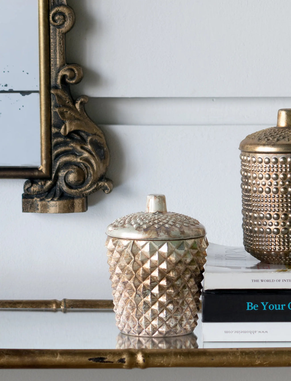 Natural Soy Wax Candles Golden