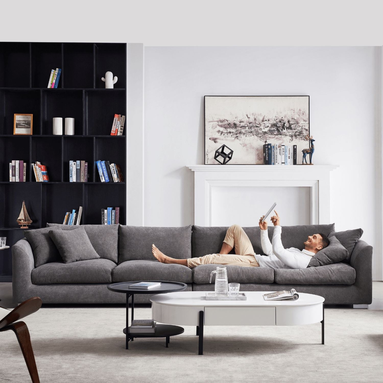 Feathers Washable Couch Sectional (3-6 Seater)