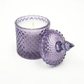Plush Radiance Scented Wax Candle Purple