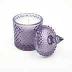 Plush Radiance Scented Wax Candle Purple