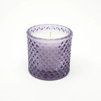 Plush Radiance Scented Wax Candle Purple