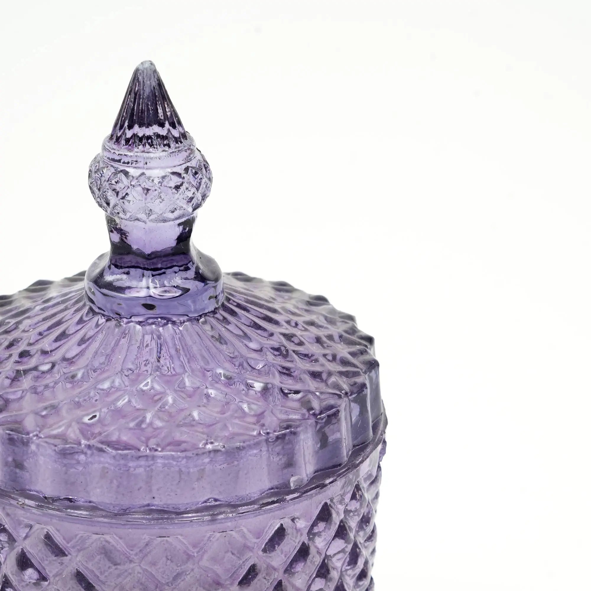 Plush Radiance Scented Wax Candle Purple