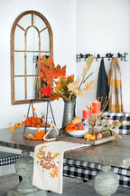 Pumpkin Ornament Set of 6 Thanksgiving Holiday Decor