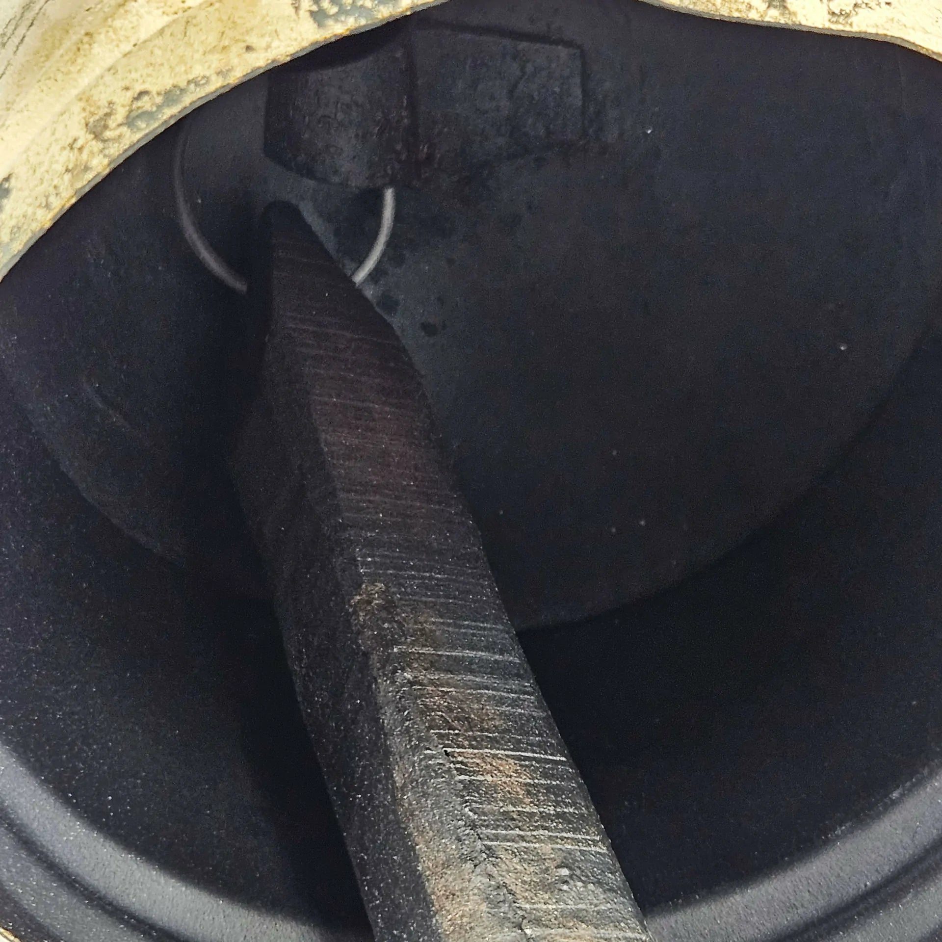 Rustic Bell Ornaments Set of 4 in Distressed Gold Iron Finish