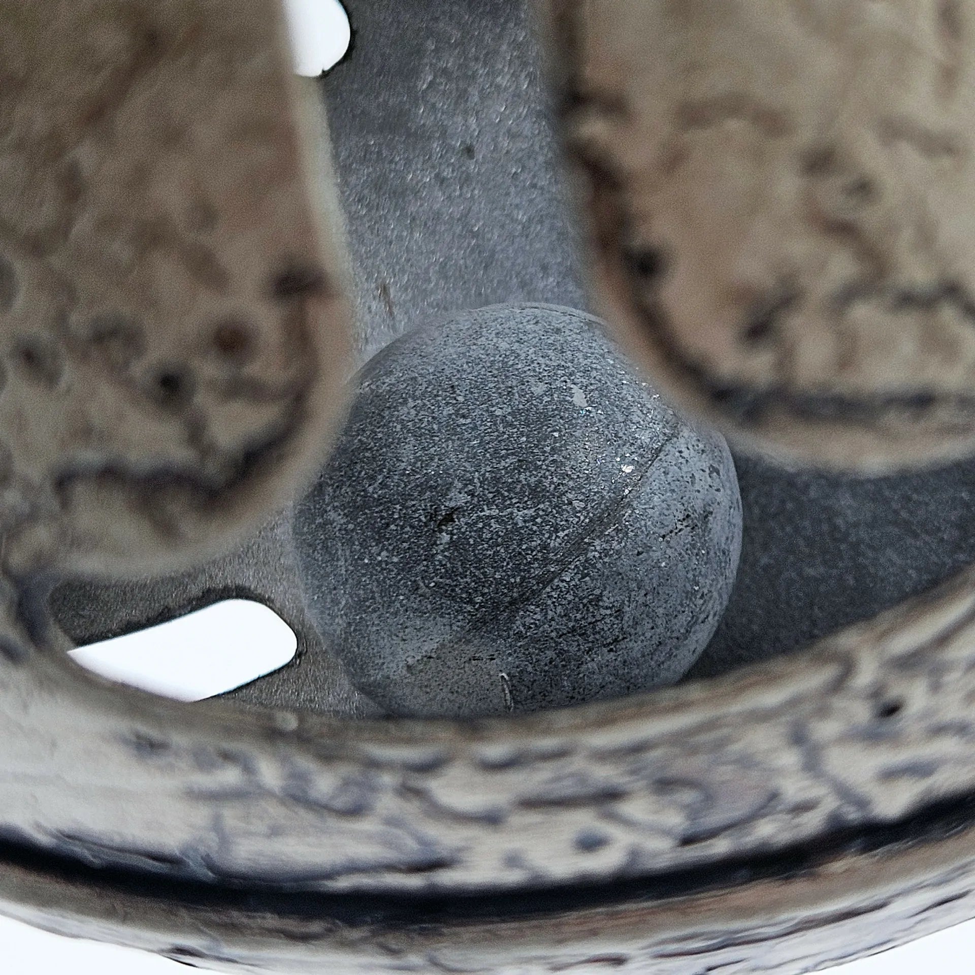 Rustic Christmas Ornaments Set of 2 Metal Bells with Natural Jute