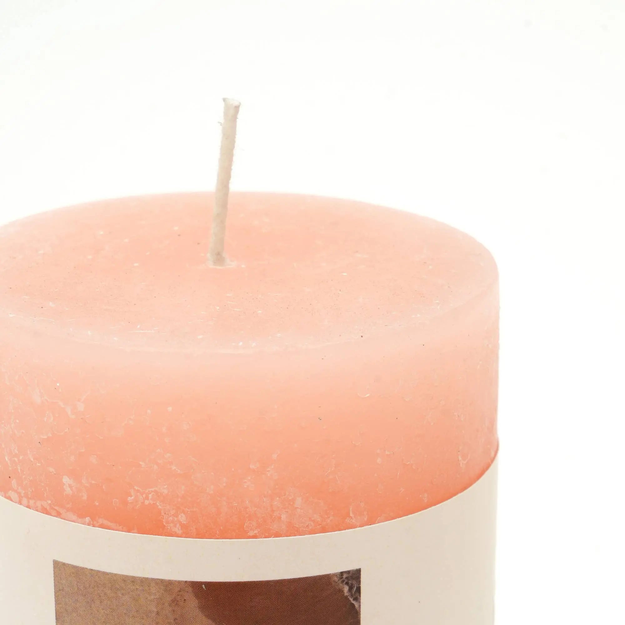 Rustic Pillar Candle