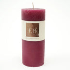 Rustic Pillar Candle