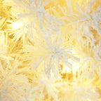 Snowman Christmas Tree 100 Lights 380 Branch Tips Xmas Decor