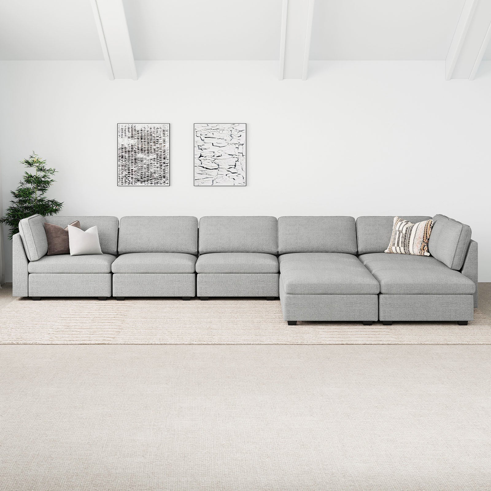 Sofinity Storage Sectional Couch