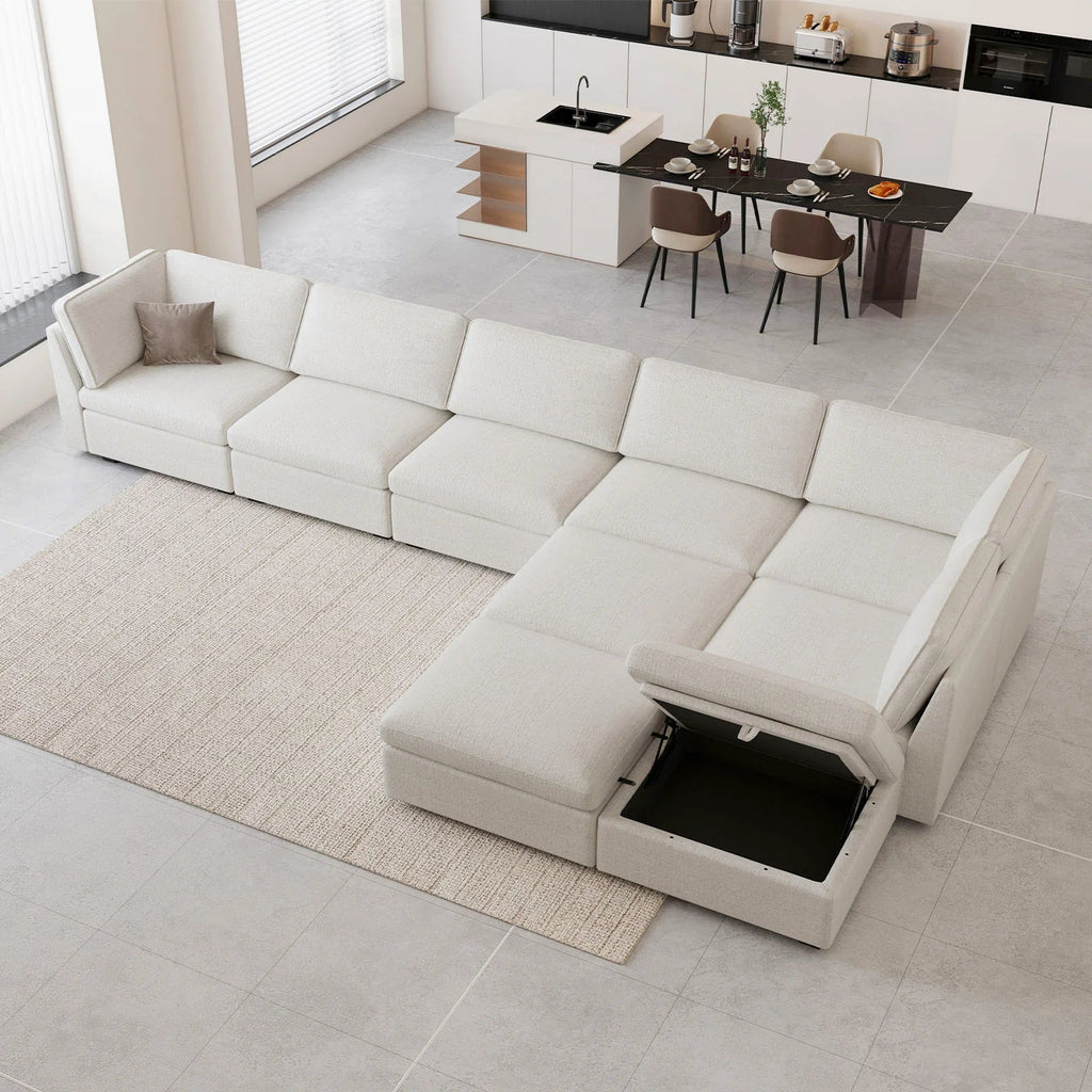 Sofinity Storage Sectional Couch
