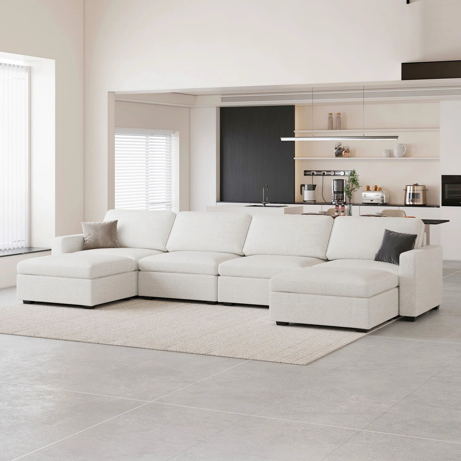 Sofinity Storage Sectional Couch