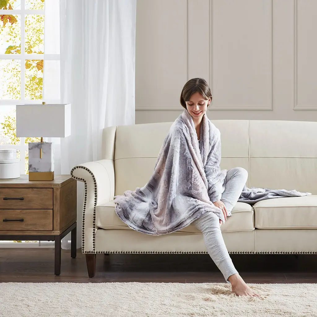 Oversized Plush Drape